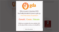 Desktop Screenshot of gdadesign.com